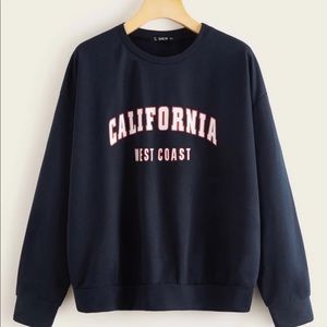 California West Coast Graphic Sweatshirt